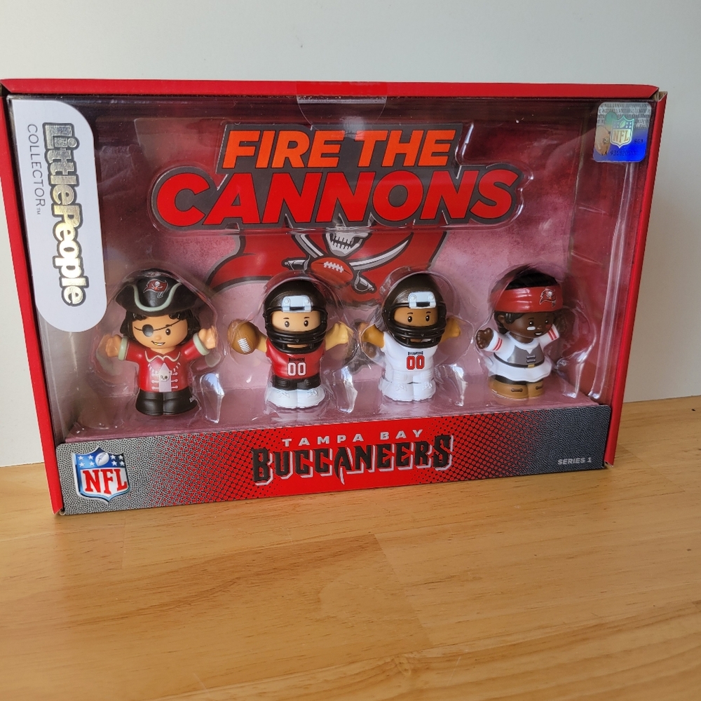 Tampa Bay Buccaneers Fisher-Price Little People Fire the Cannons NFL Collectible